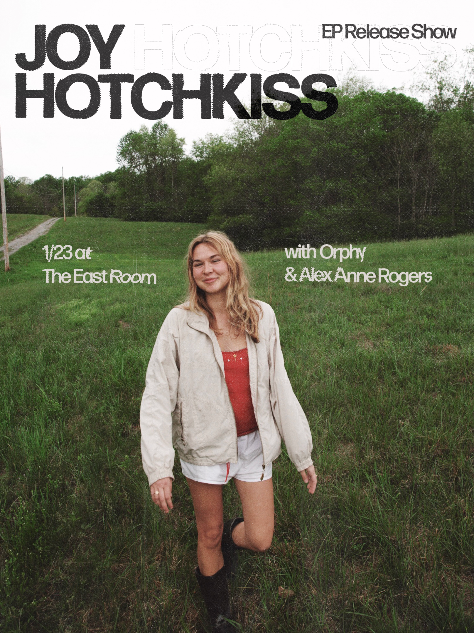 Joy Hotchkiss EP release poster